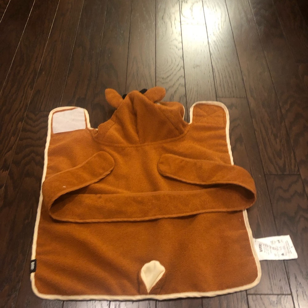 Bark Rudolph the Red Nose Reindeer Dog Robe - Picture 7 of 7